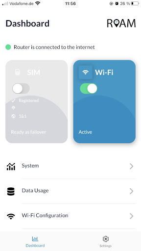 Maxview Roam Screen 2