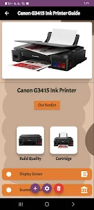 Canon G3415 Ink Printer Guide