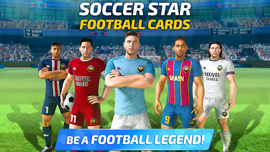 サッカースター2021フットボールカード：サッカーゲーム