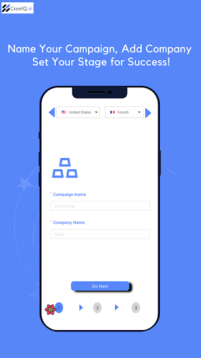 CrawlQ: Market Research AI Pro Screen 2
