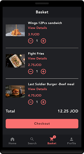 Army Burger Screen 3