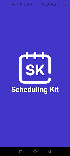 Android application SchedulingKit screenshort