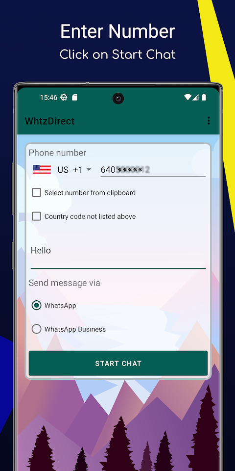 DirectChat-Without save numberのおすすめ画像2