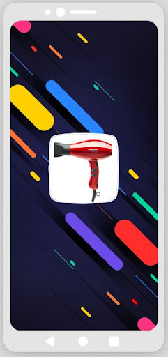 Android application Hair Dryer Sounds screenshort