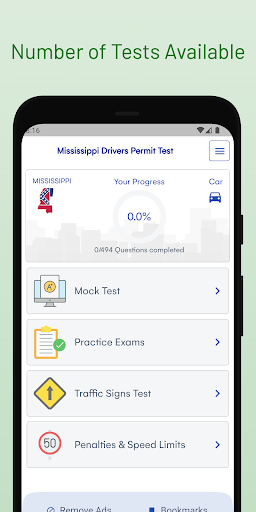 Mississippi DMV Permit Guide Screen 3