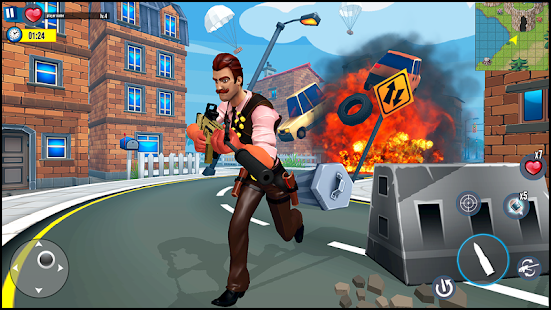 Creative Battle :Firing Destruction Battlegrounds 1.0 APK + Мод (Unlimited money) за Android