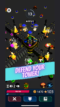 Game screenshot Idle Space Tower Defense! hack