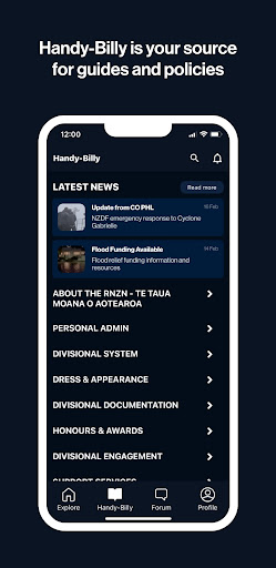 HomePort RNZN Screen 2