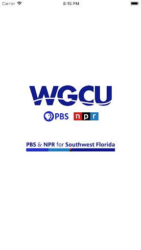 Android application WGCU Public Media App screenshort