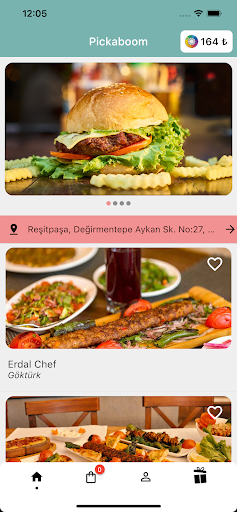 Android application Pickaboom screenshort
