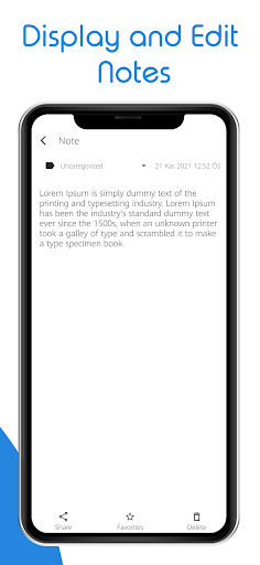 NoteBook Lite Screen 2
