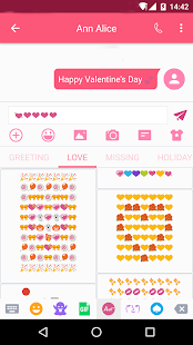 Love Art - Emoji Keyboard Screenshot