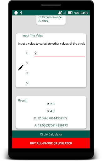 Circle Calculator