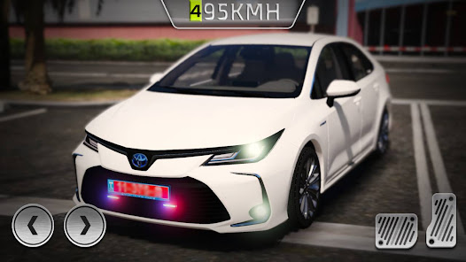 Speed Toyota Corolla Driving  screenshots 1