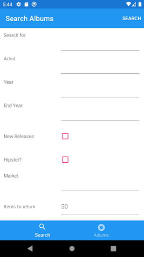 Random Albums Screen 2