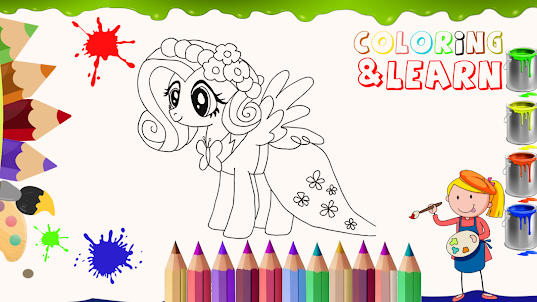 a for adley Coloring Game