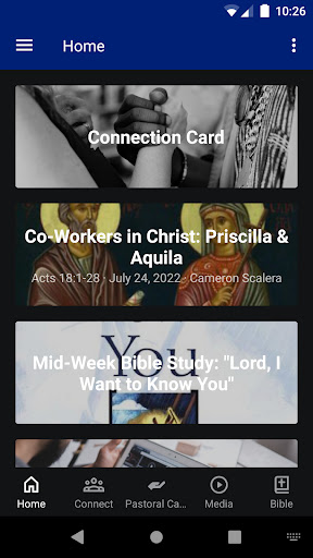 Android application Prince of Peace Church screenshort