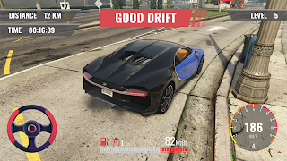 City Car Racer Bugatti Chiron - Screenshot 2