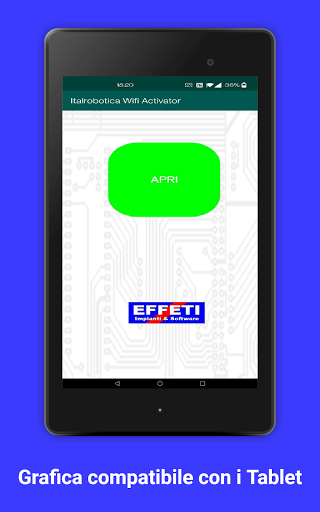 Italrobotica WiFi Activator Screen 3