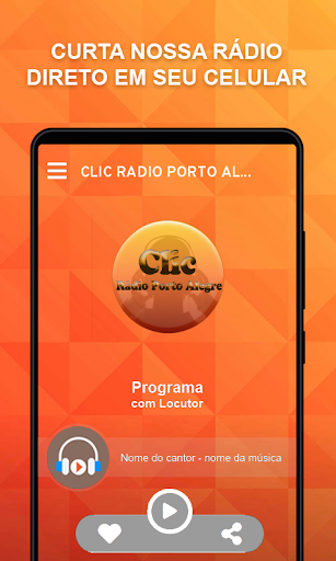 Clic Radio Porto Alegre Screen 2