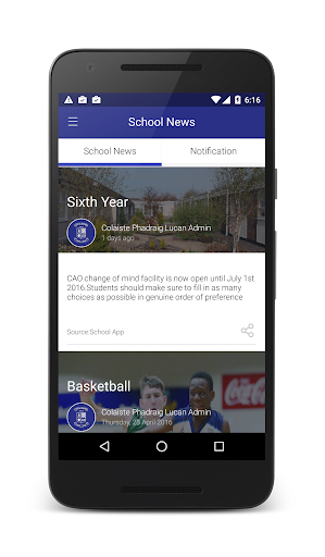 Colaiste Phadraig CBS Lucan Screen 3