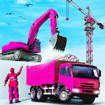 Cover Image of Download Snow Excavator Crane Simulator  APK