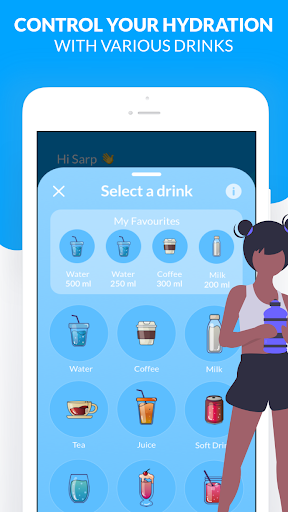 Crystal - Drink Water Reminder Tracker Monitor