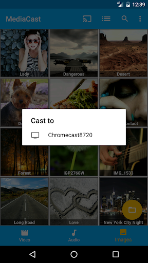MediaCast - Chromecast Player Screen 3