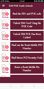 SIM PUK Code Unlock Guide