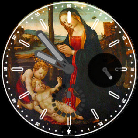 Virgin Mary Catholic WatchFace Screen 2