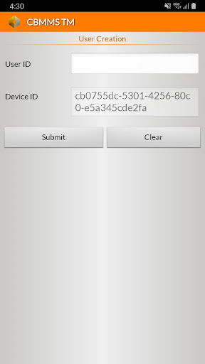PCF CBMMS Screen 3