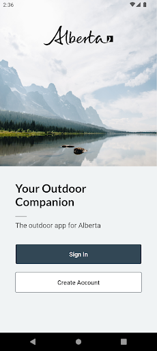 Android application AlbertaRELM screenshort