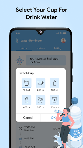 Water Tracker- Drink Water Screen 2