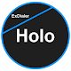 ExDialer Theme Flat Holo Blue Download on Windows