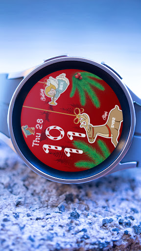 Screenshot of Winter Wonderland Watch Face