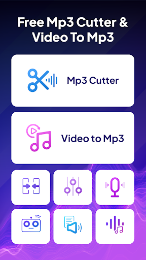 Android application Mp3 Cutter & Video To Audio screenshort