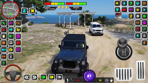 Offroad Jeep Driving Game 2023 screenshot 10