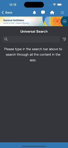 CASE Conference App screenshot 1
