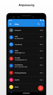 My Passwords Passwort-Manager Bildschirmfoto