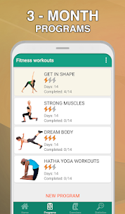 Fitness workouts for women – your coach & trainer 2.2.3 Apk 2