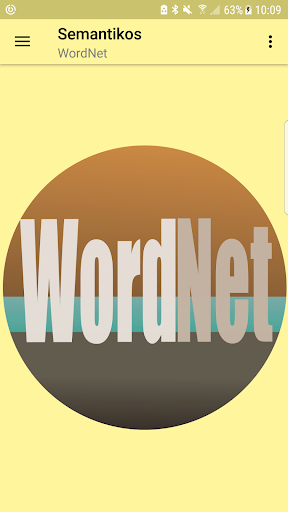 Android application Semantikos-WordNet screenshort