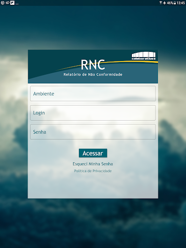 Android application RNC screenshort