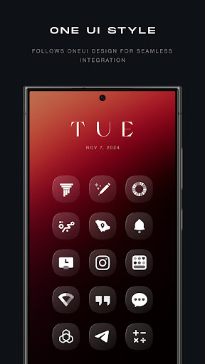Screenshot of Glassify Icon Pack