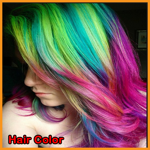 Hair color logo