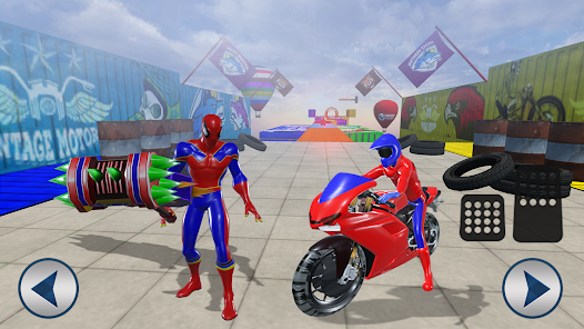 Spider Rope Hero Moto Bike 3 APK + Mod (Free purchase) for Android
