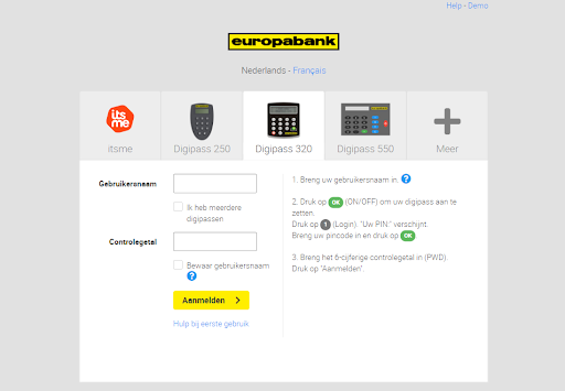 Europabank eb online Screen 3