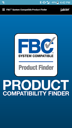 Android application FBC Product Finder screenshort