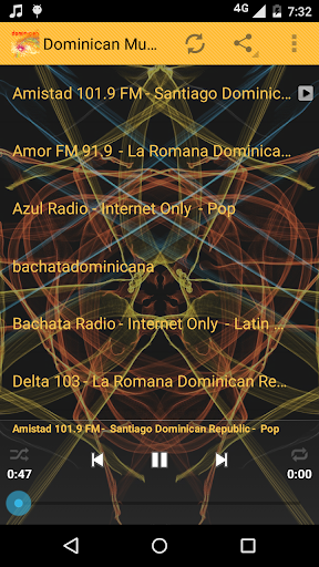 Android application Dominican Music ONLINE screenshort