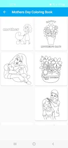 Mother’s Day Coloring Book