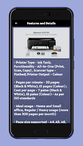 Epson L3110 Printer Guide